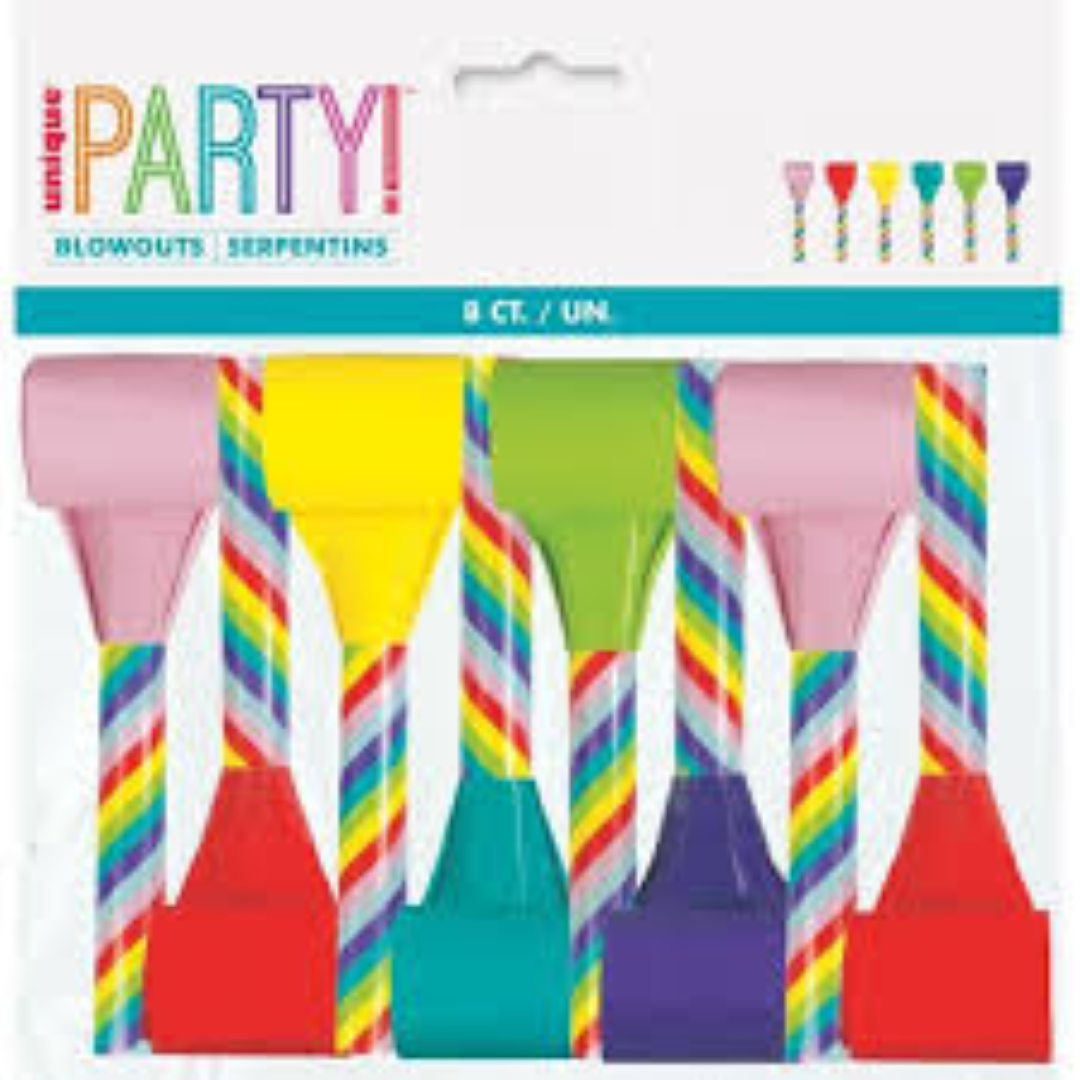 BLOW OUT 6PCS PACK RAINBOW